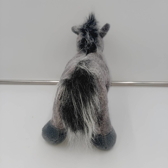 Ganz WEBKINZ Gray Arabian Horse w/code HM098 11" Length - Picture 4 of 10